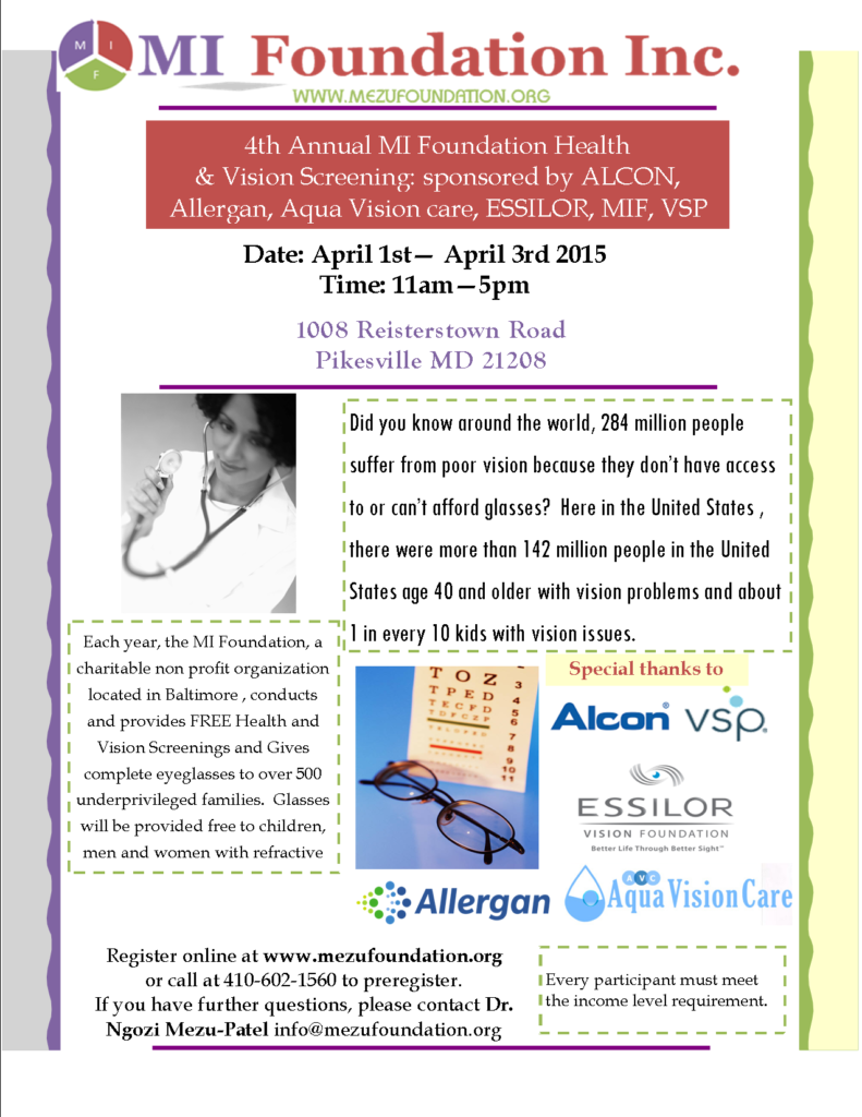 4rd Annual MI Foundation Health 2015