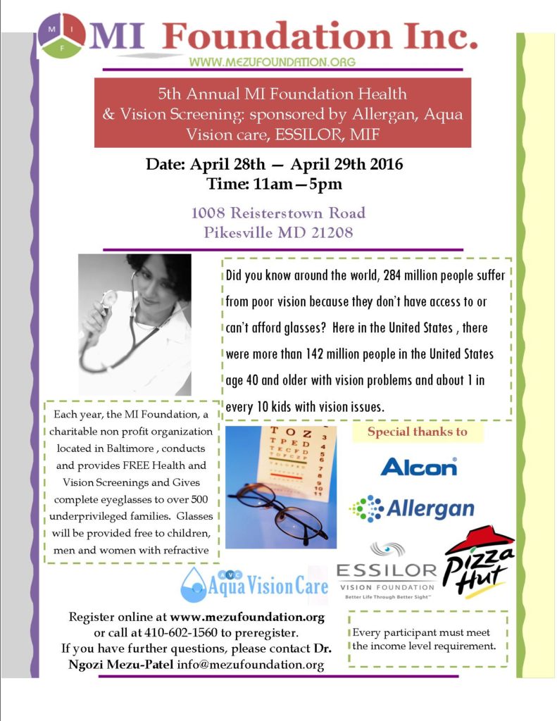 5th Annual MI Foundation Health 2016