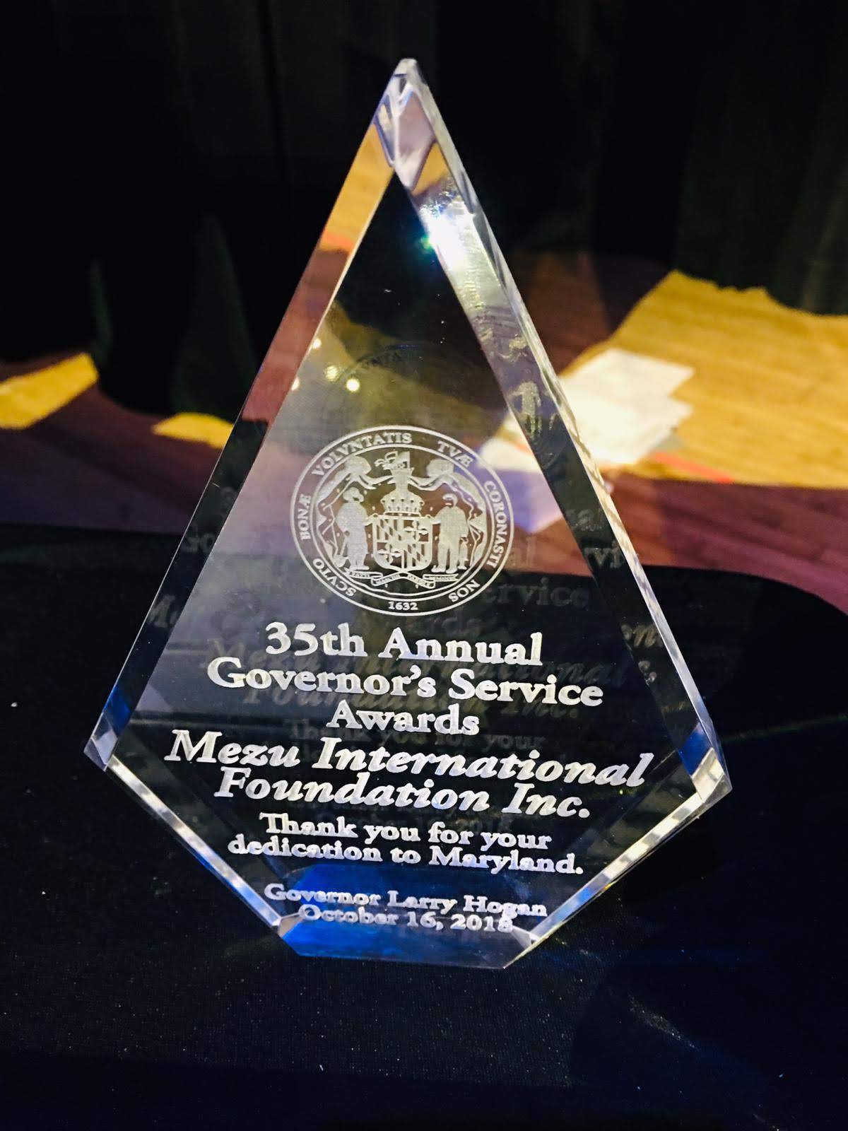 Governor\'s Service Award