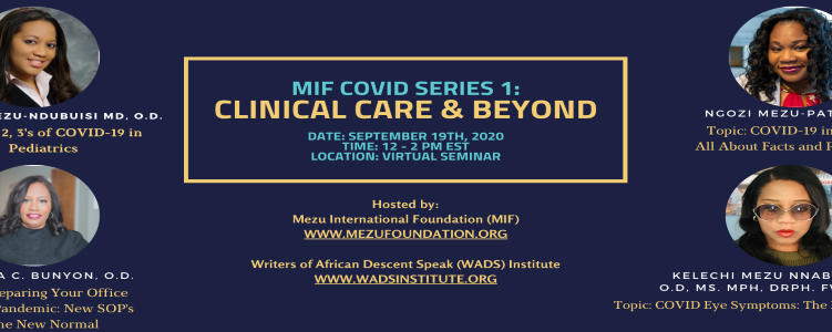 MIF Covid Series 1: Clinical Care & Beyond